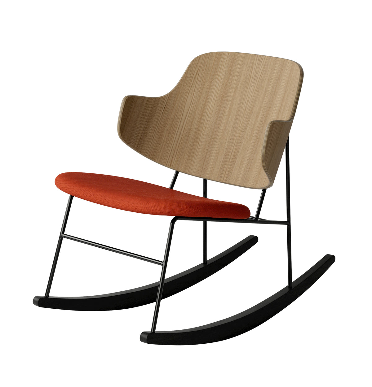 Audo Copenhagen - Penguin Rocking Chair - Upholstered Seat
