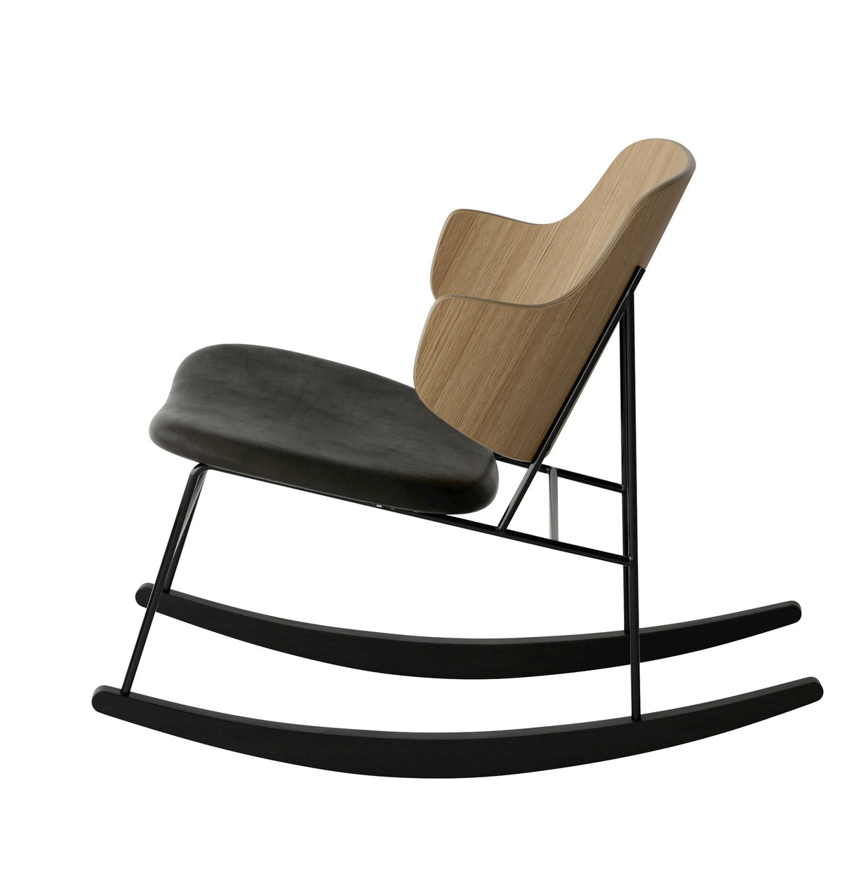 Audo Copenhagen - Penguin Rocking Chair - Upholstered Seat