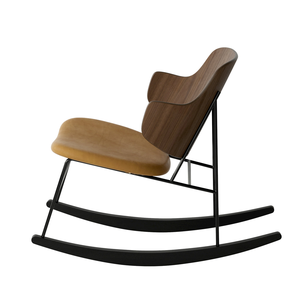 Audo Copenhagen - Penguin Rocking Chair - Upholstered Seat