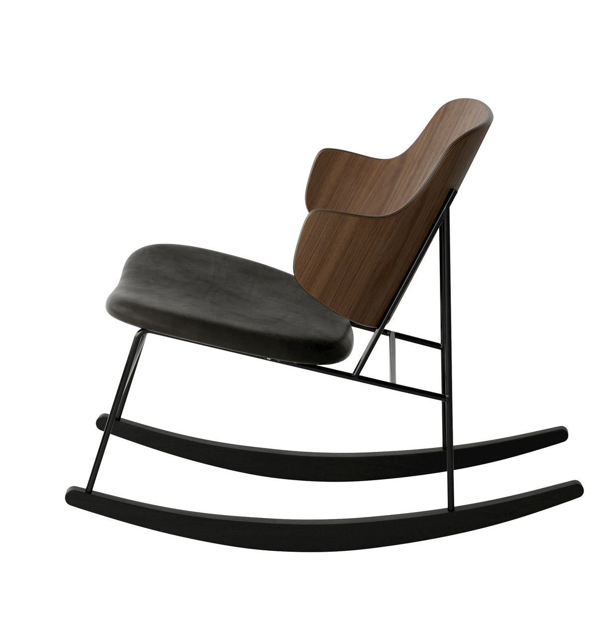 Audo Copenhagen - Penguin Rocking Chair - Upholstered Seat
