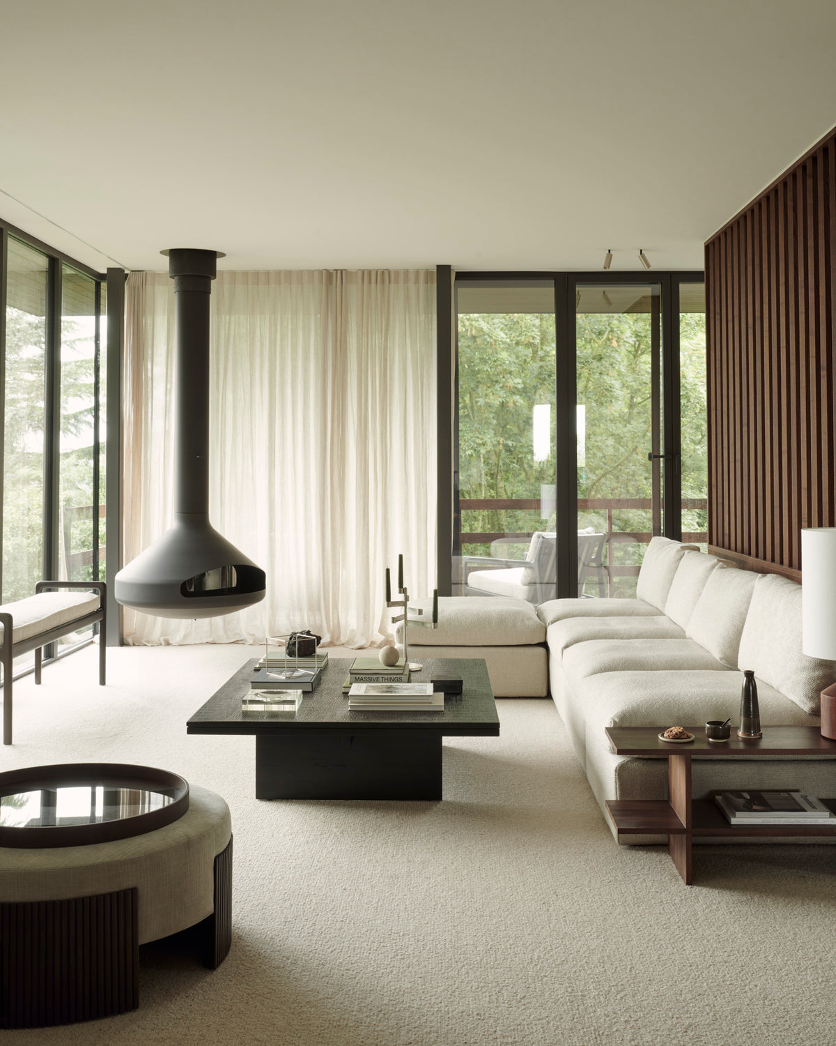 Ethnicraft - Grooves Coffee Table