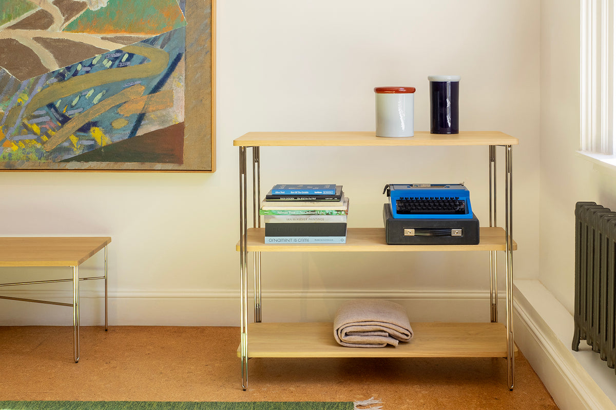 NINE - Inline Floor Shelving