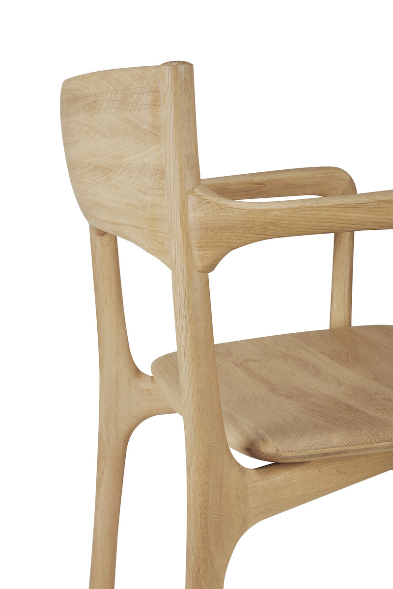 Ethnicraft - PI Dining Chair w.Armrest
