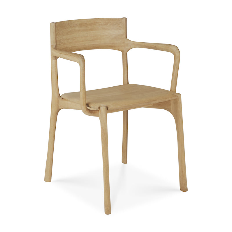 Ethnicraft - PI Dining Chair w.Armrest