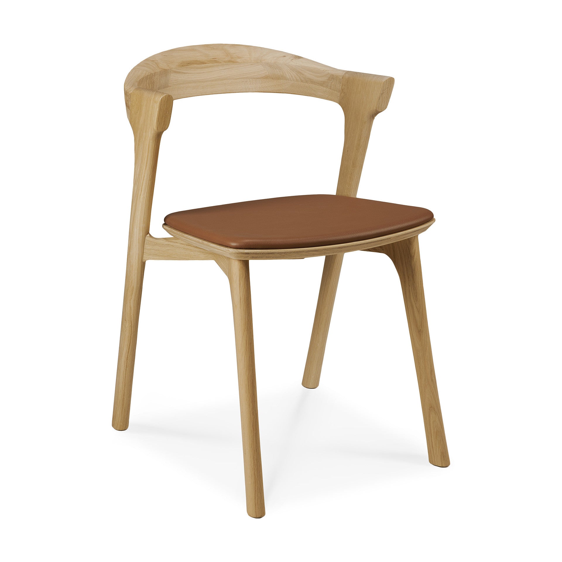 Teak dining online chairs upholstered