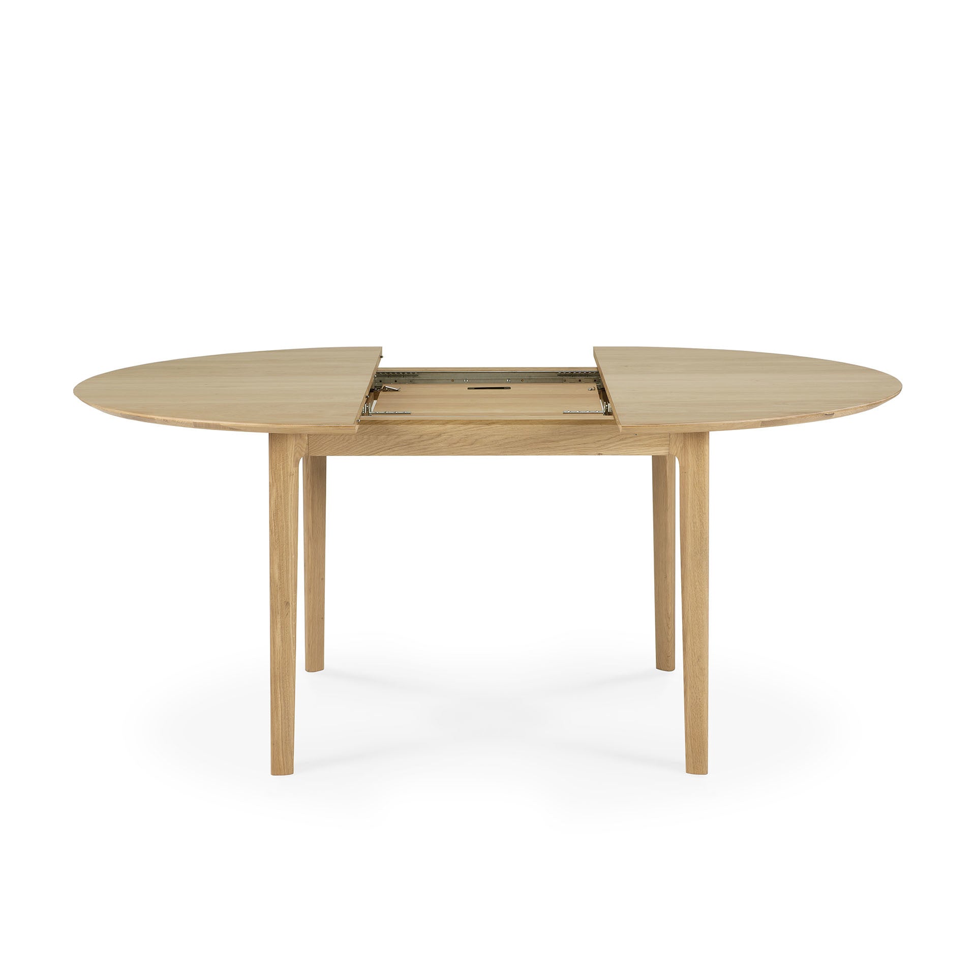 Ethnicraft oak sales circle dining table