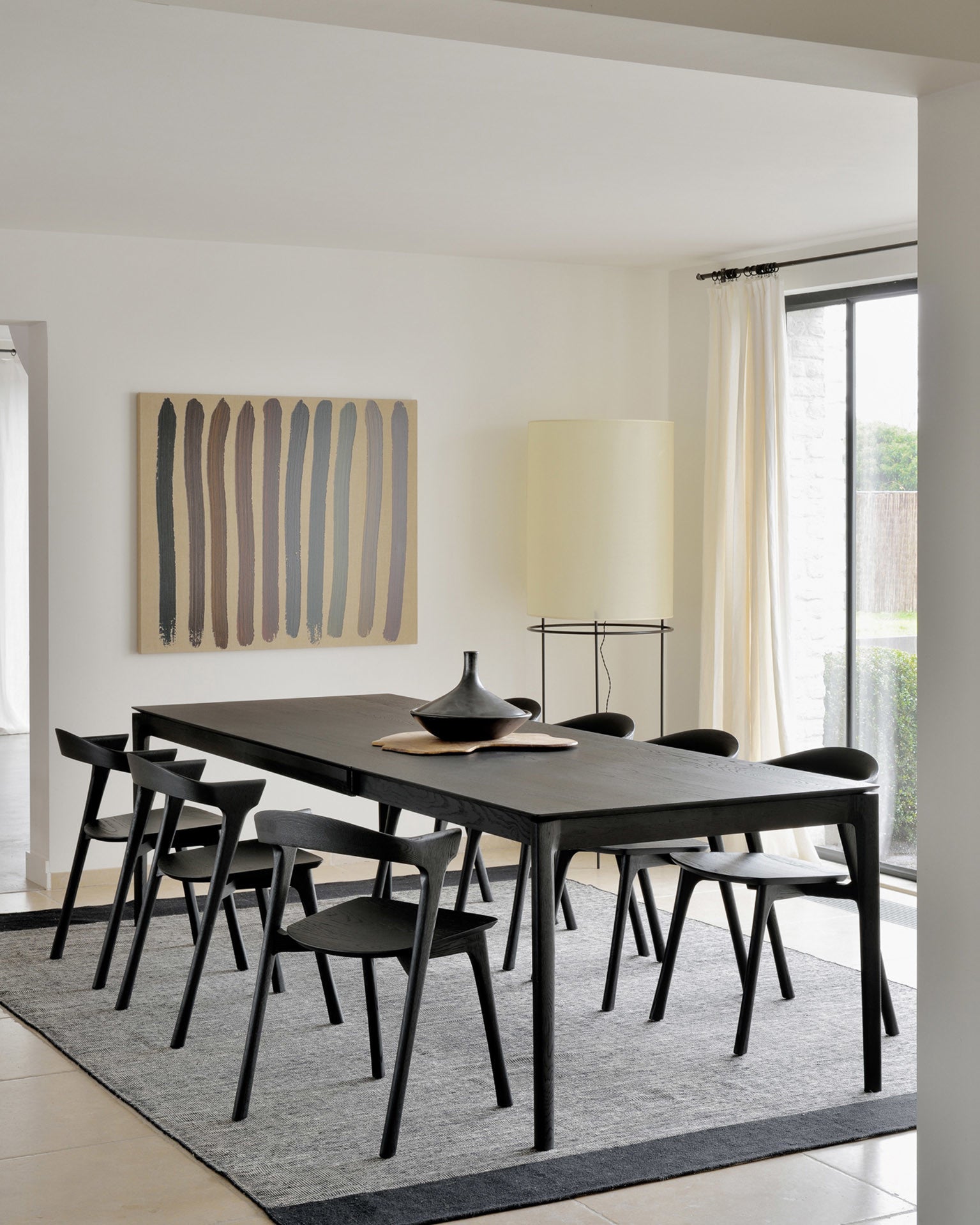 Ethnicraft bok hot sale dining table black