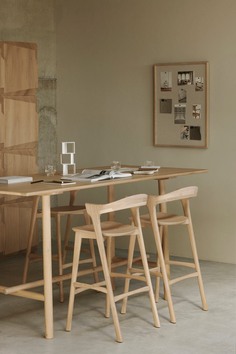 Ethnicraft - Bok Counter &amp; Bar Stool