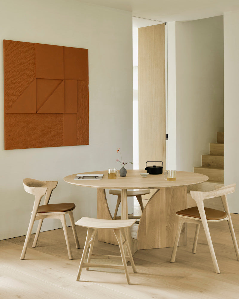 Ethnicraft - Geometric Dining Table - Round