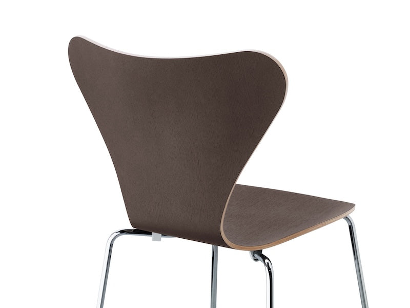 Fritz Hansen - Series 7 3107 Dining Chair - Clear Lacquered Veneer
