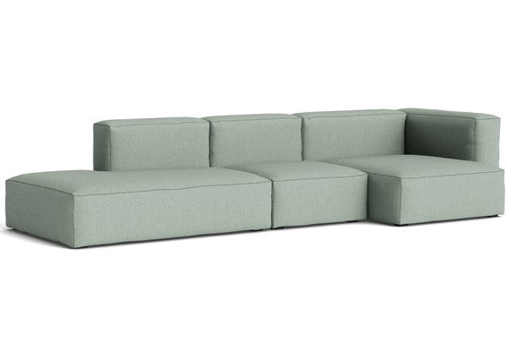 HAY - Mags Soft Sofa - 3 Seater - Combination 4 with Right Armrest