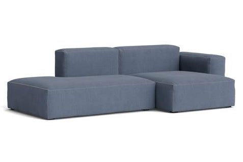 HAY - Mags Soft Low Sofa - 2.5 Seater - Combination 3 with Right Low Armrest