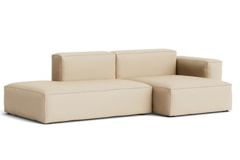 HAY - Mags Soft Low Sofa - 2.5 Seater - Combination 3 with Right Low Armrest