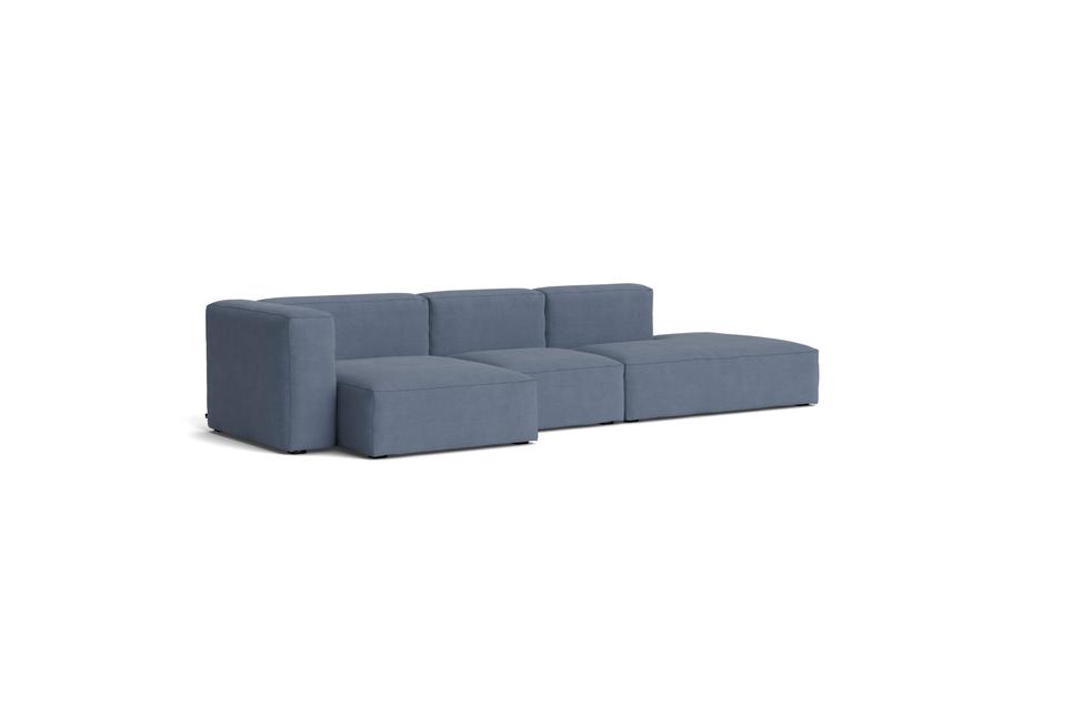 HAY - Mags Soft Sofa - 3 Seater - Combination 4 with Left Armrest