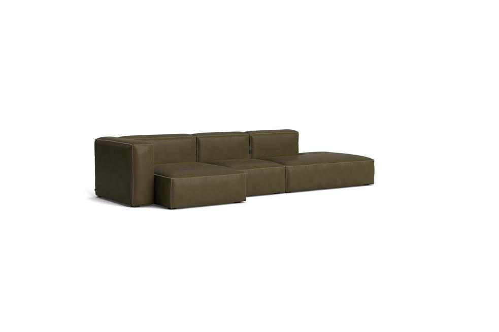HAY - Mags Soft Sofa - 3 Seater - Combination 4 with Left Armrest