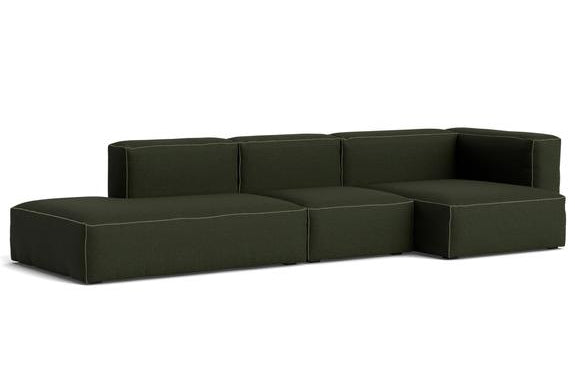 HAY - Mags Soft Sofa - 3 Seater - Combination 4 with Right Armrest
