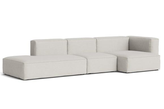 HAY - Mags Soft Sofa - 3 Seater - Combination 4 with Right Armrest