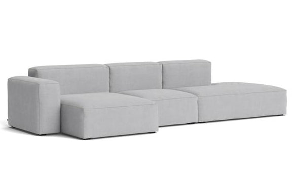 HAY - Mags Soft Low Sofa - 3 Seater - Combination 4 with Left Low Armrest