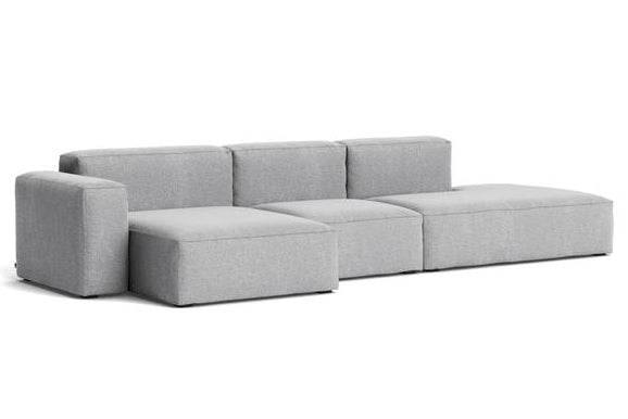 HAY - Mags Soft Low Sofa - 3 Seater - Combination 4 with Left Low Armrest