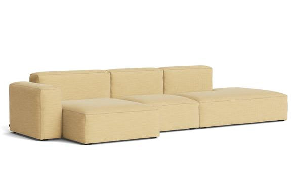 HAY - Mags Soft Low Sofa - 3 Seater - Combination 4 with Left Low Armrest