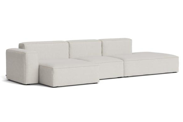 HAY - Mags Soft Low Sofa - 3 Seater - Combination 4 with Left Low Armrest