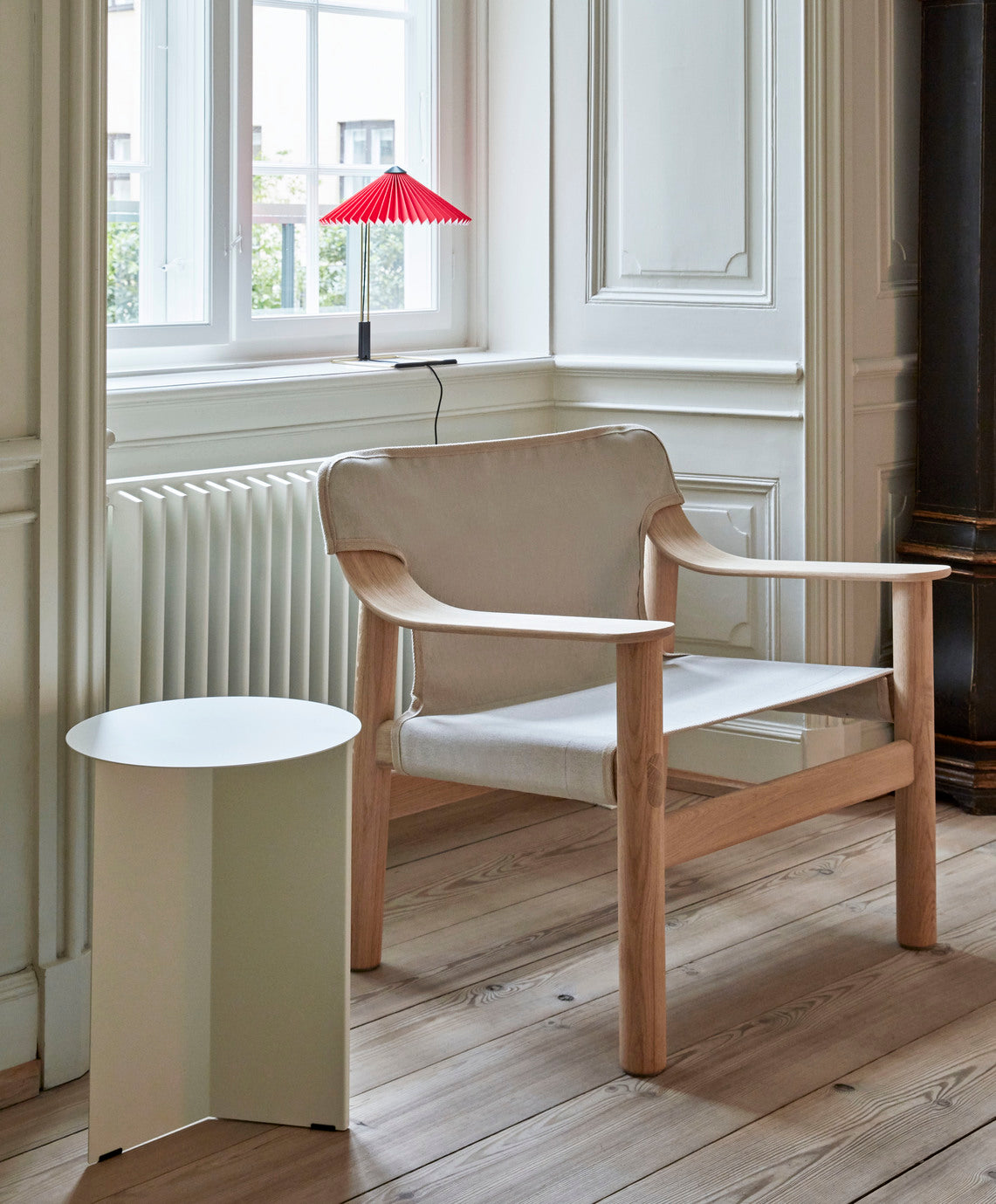 HAY - Slit Table Wood - High