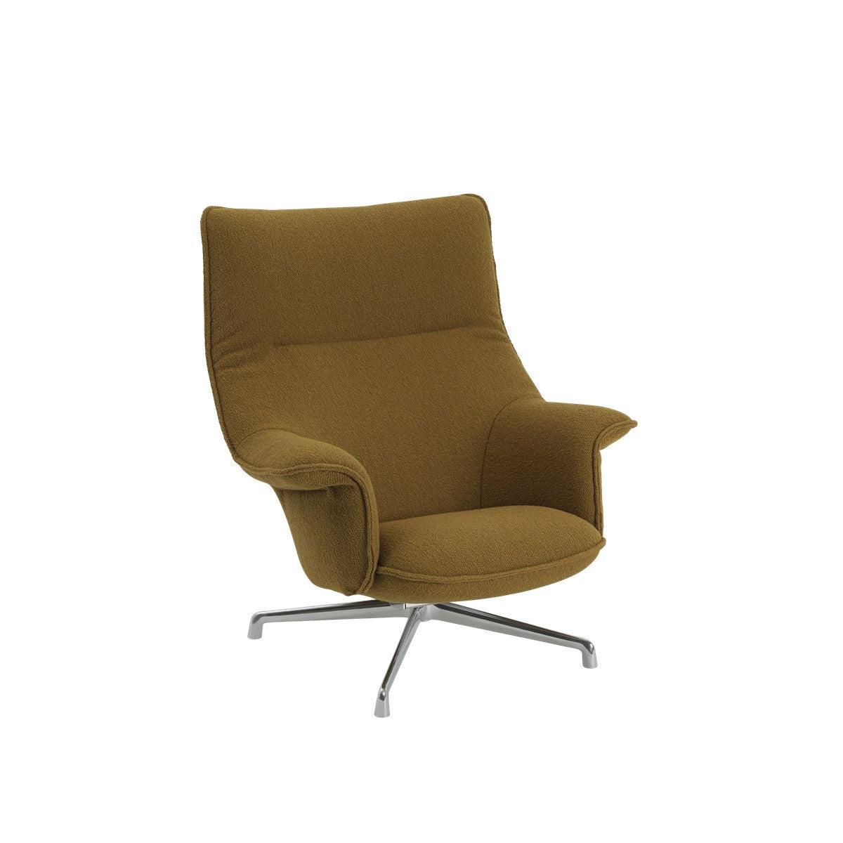 Muuto - Doze Lounge Chair High Back- Swivel Base
