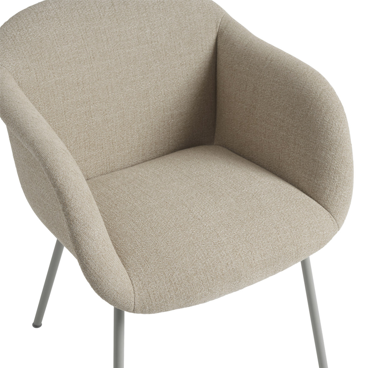 Muuto - Fiber Soft Armchair - Tube Base