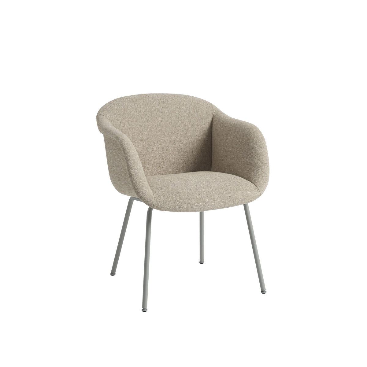 Muuto - Fiber Soft Armchair - Tube Base
