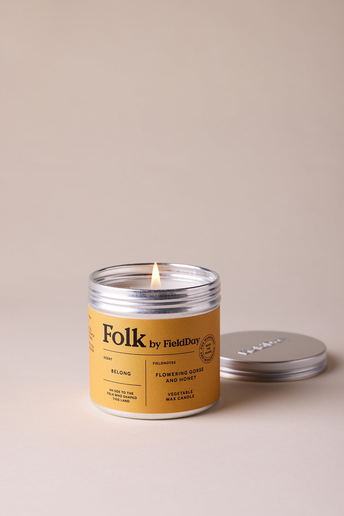 Field Day - Folk Tin Candle