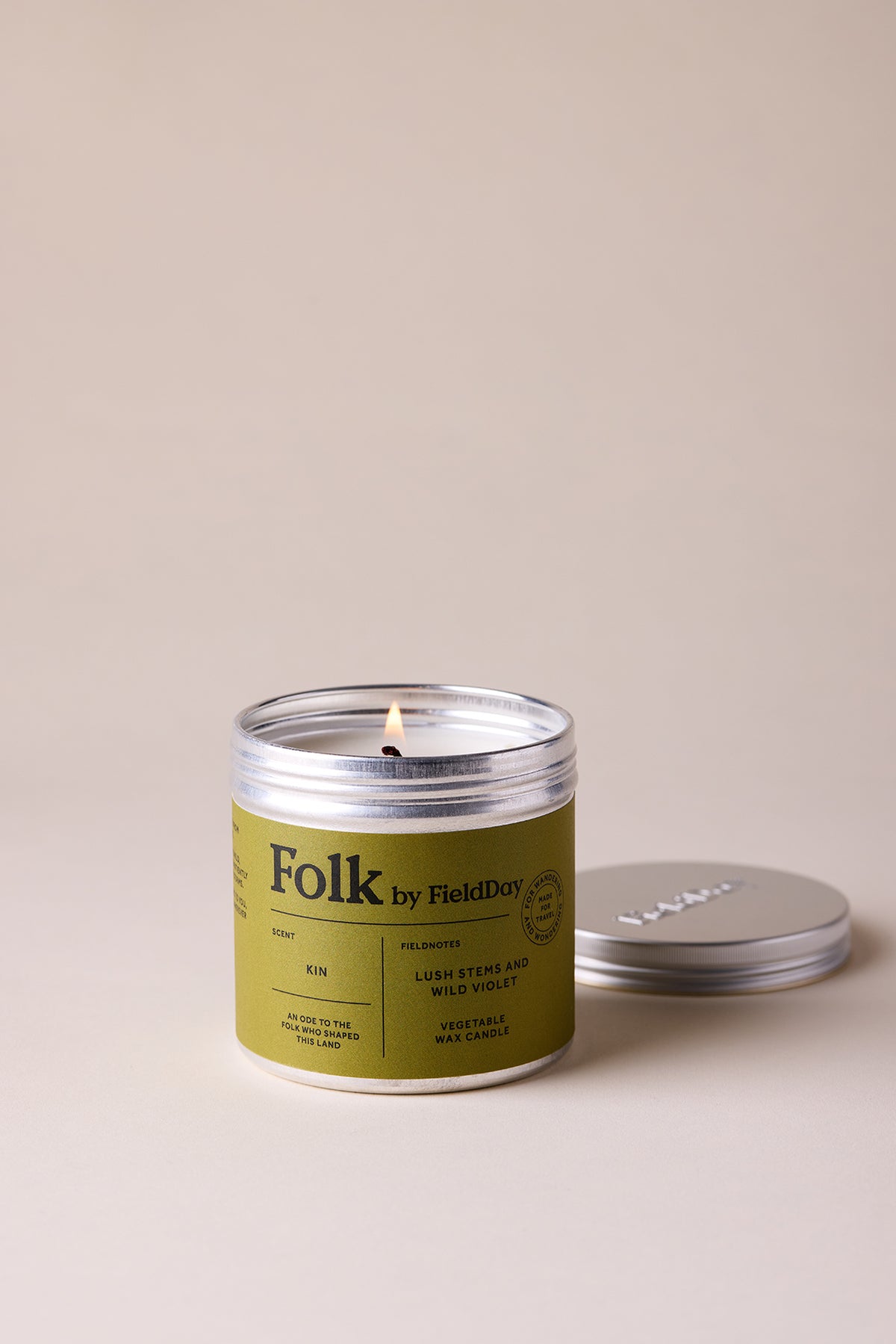 Field Day - Folk Tin Candle