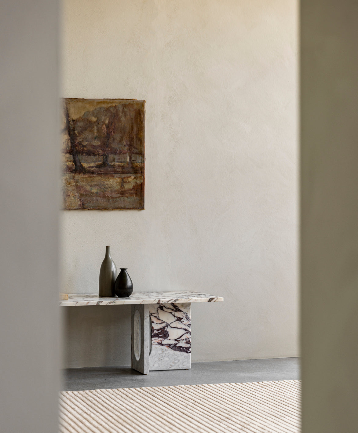 Audo Copenhagen - Androgyne Lounge Table - Stone/Marble