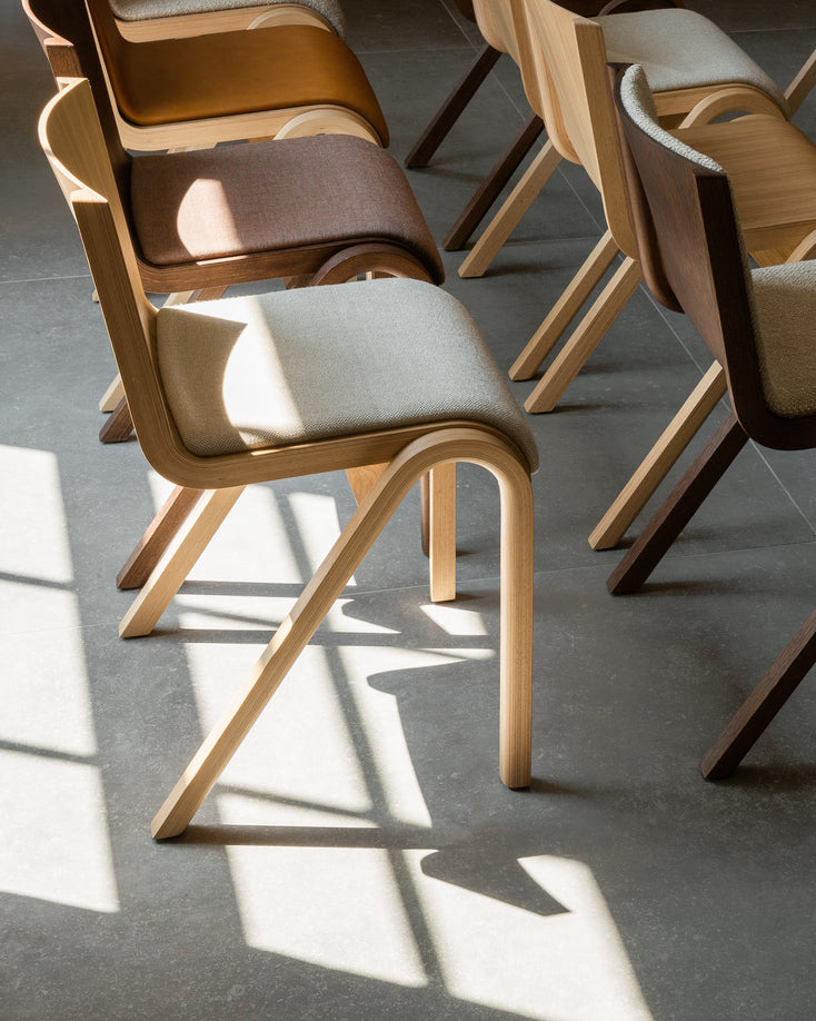 Audo Copenhagen - Ready Dining Chair - Upholstered Seat