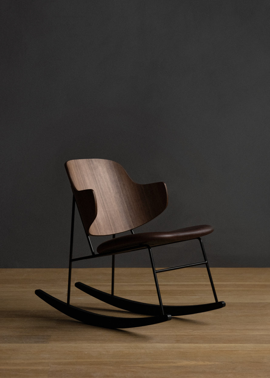Audo Copenhagen - Penguin Rocking Chair - Upholstered Seat