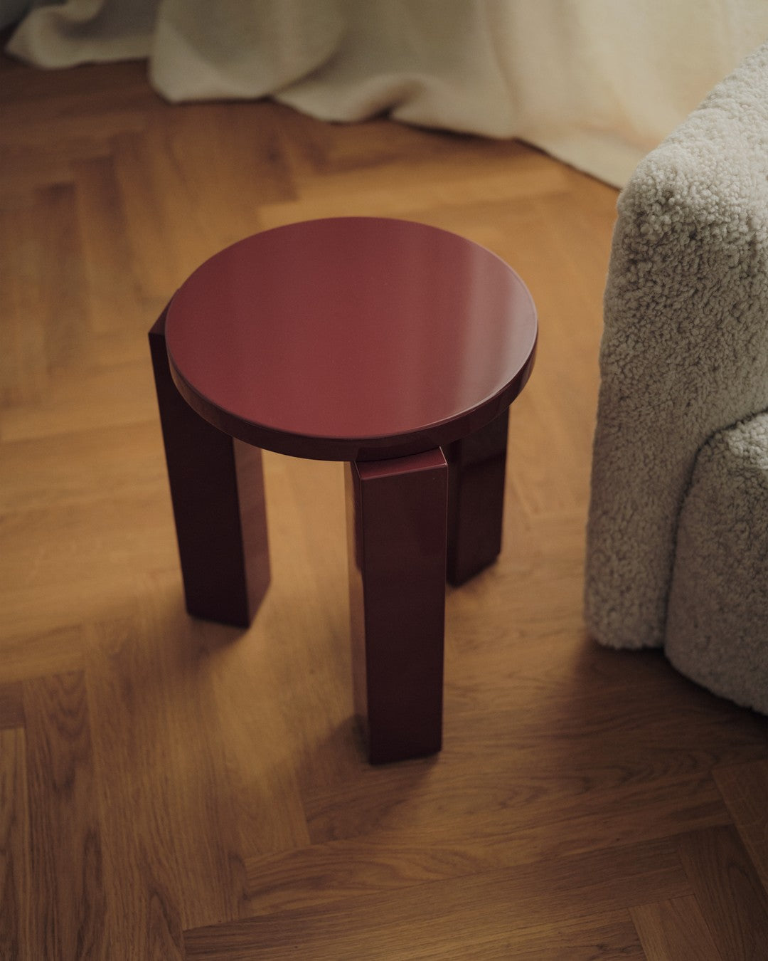 New Works - Atlas Stool - Lacquered
