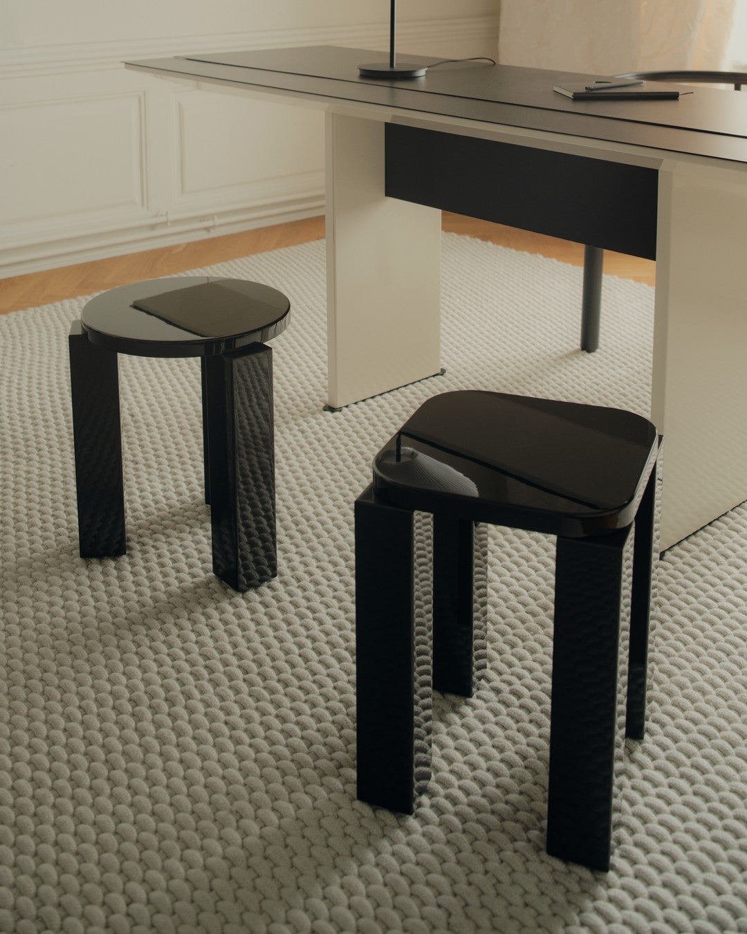 New Works - Atlas Stool - Lacquered