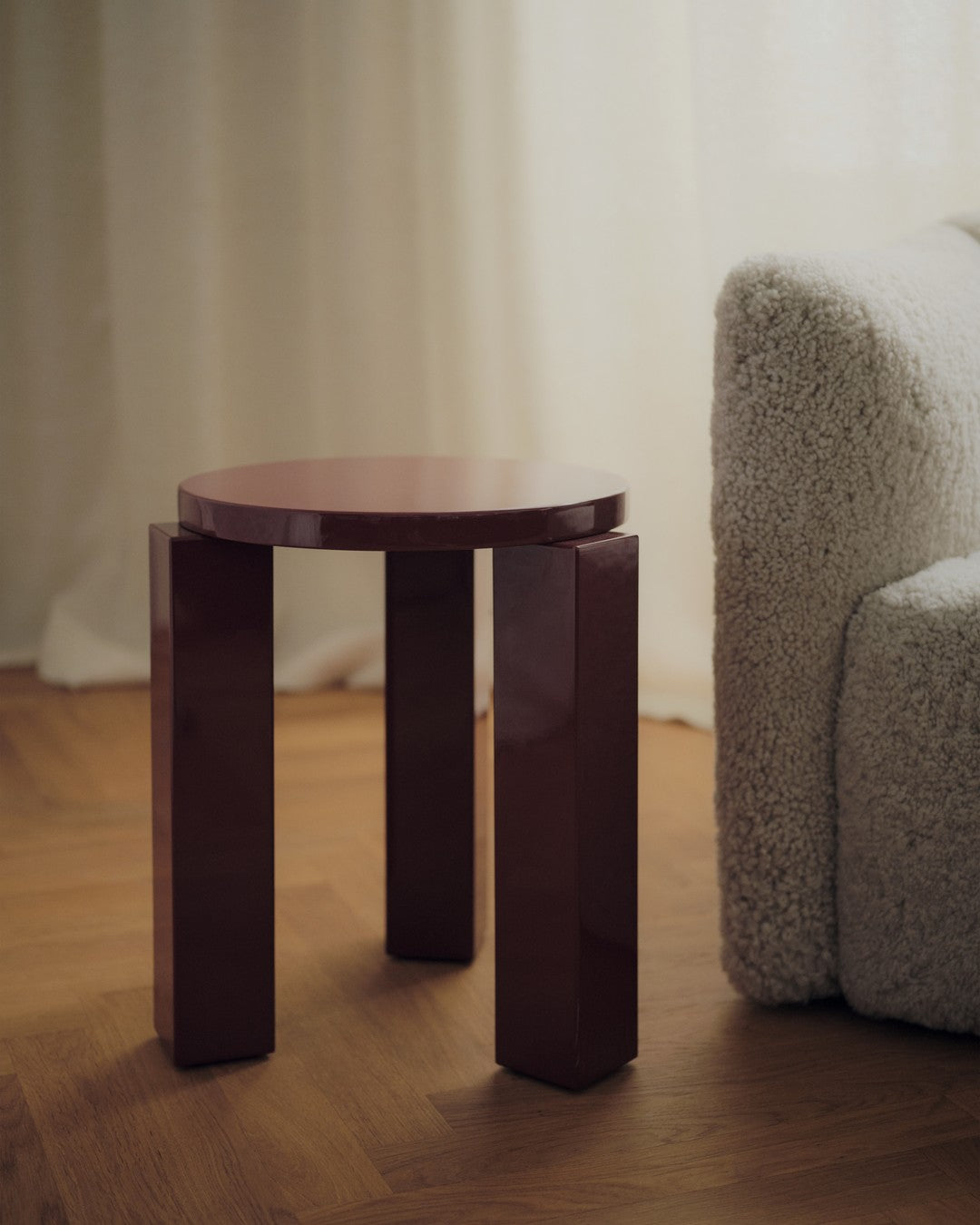 New Works - Atlas Stool - Lacquered
