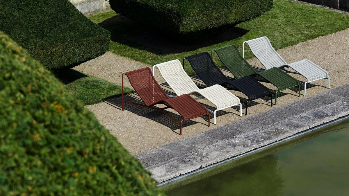 HAY - Palissade Cord Chaise Longue