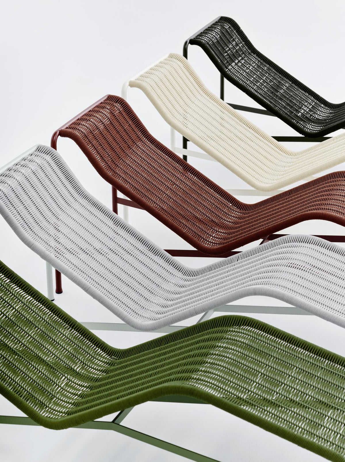 HAY - Palissade Cord Chaise Longue