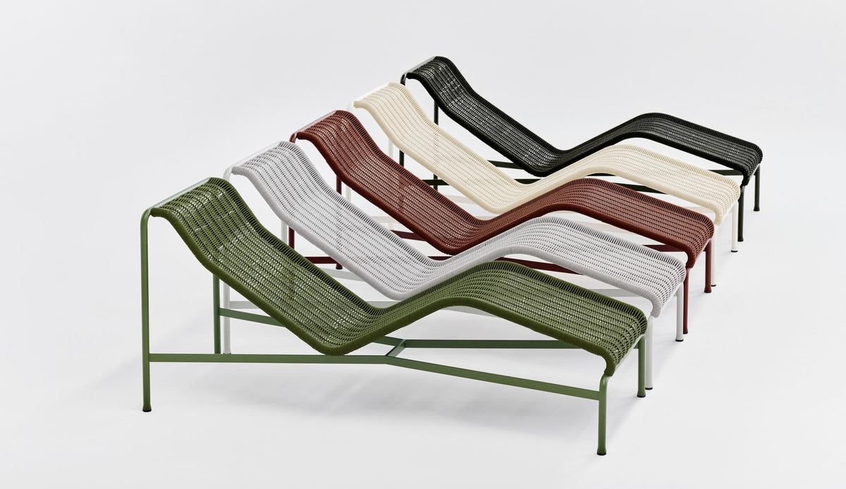 HAY - Palissade Cord Chaise Longue