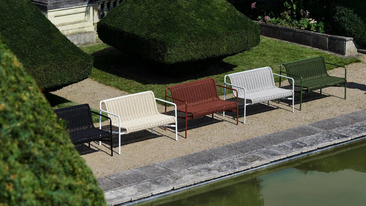 HAY - Palissade Cord Dining Bench w.Armrest