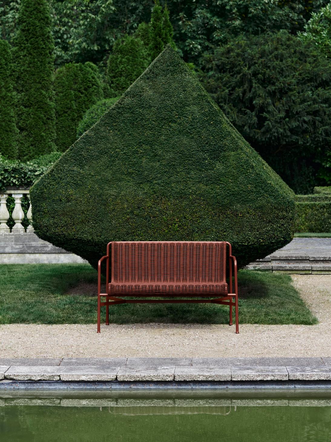 HAY - Palissade Cord Dining Bench w.Armrest