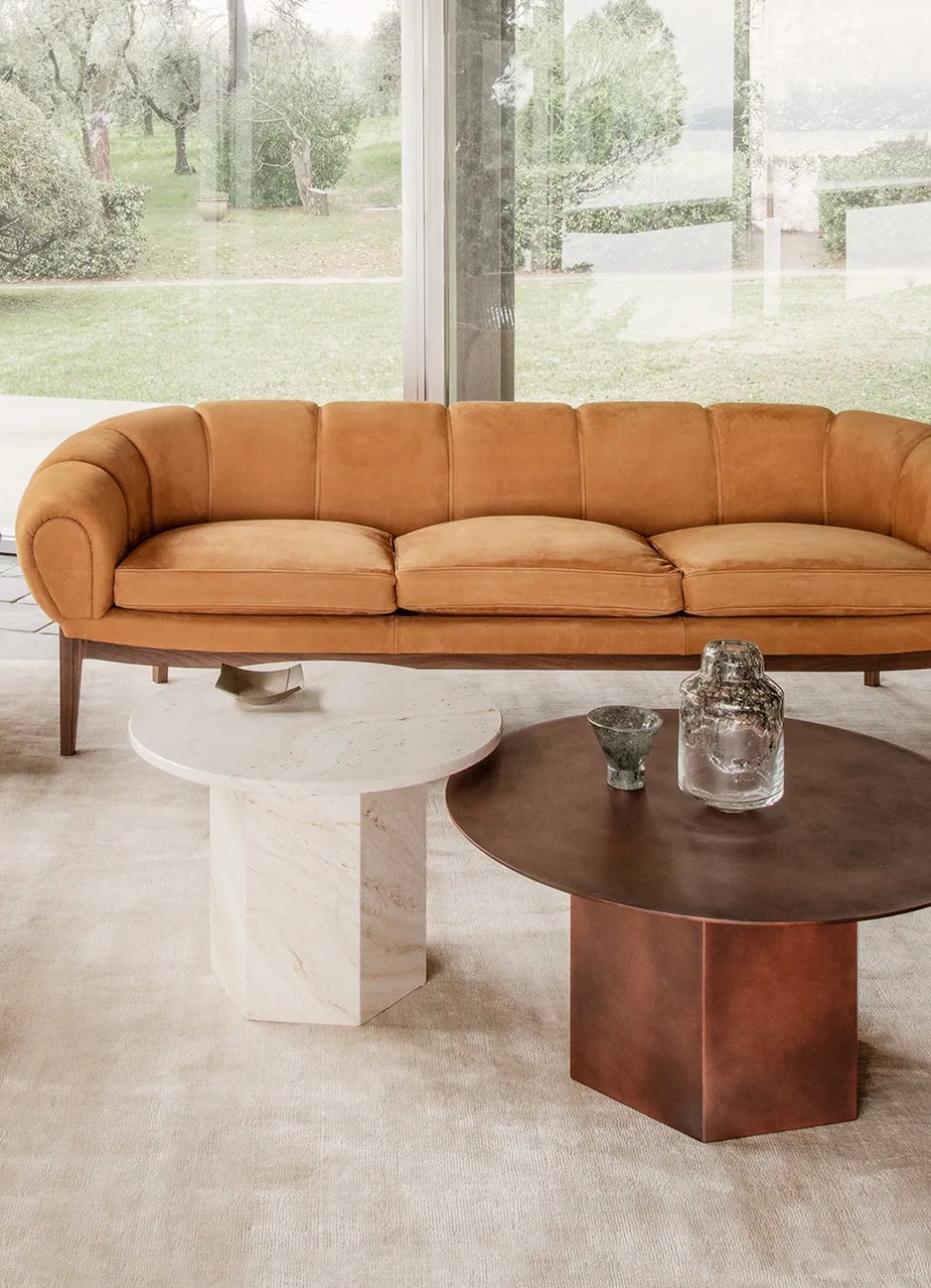 GUBI - Epic Coffee Table - Travertine