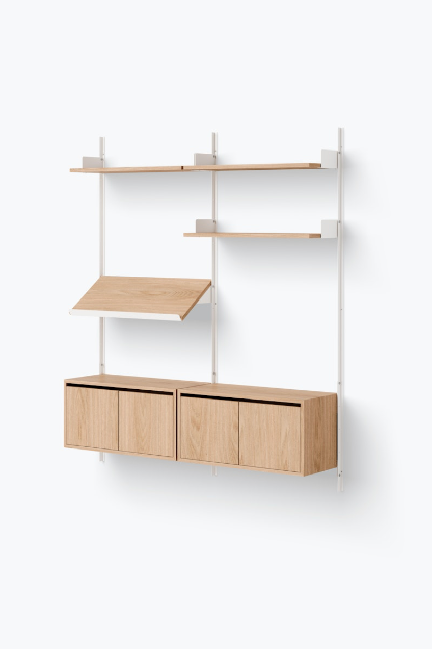 New Works - Living Shelf Cabinet Low with Doors