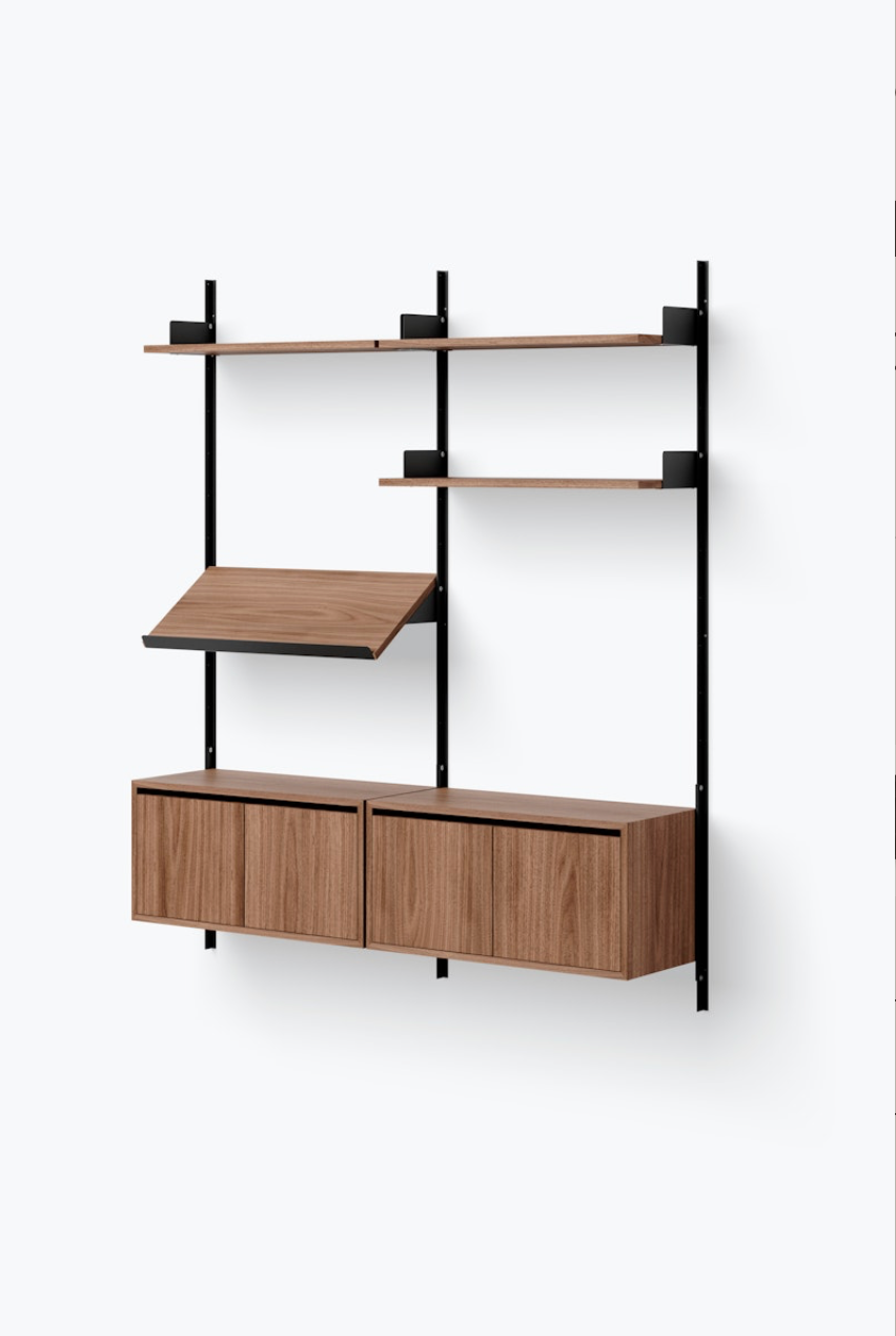 New Works - Living Shelf Cabinet Low with Doors