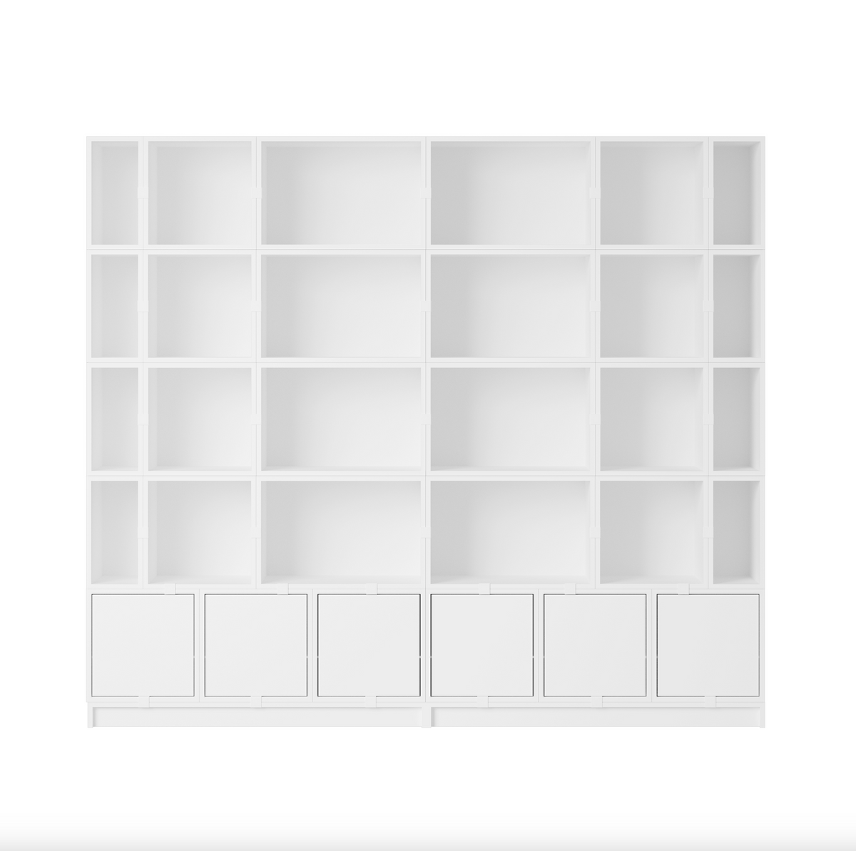 Muuto - Stacked Storage System - Bookcase - Configuration 1