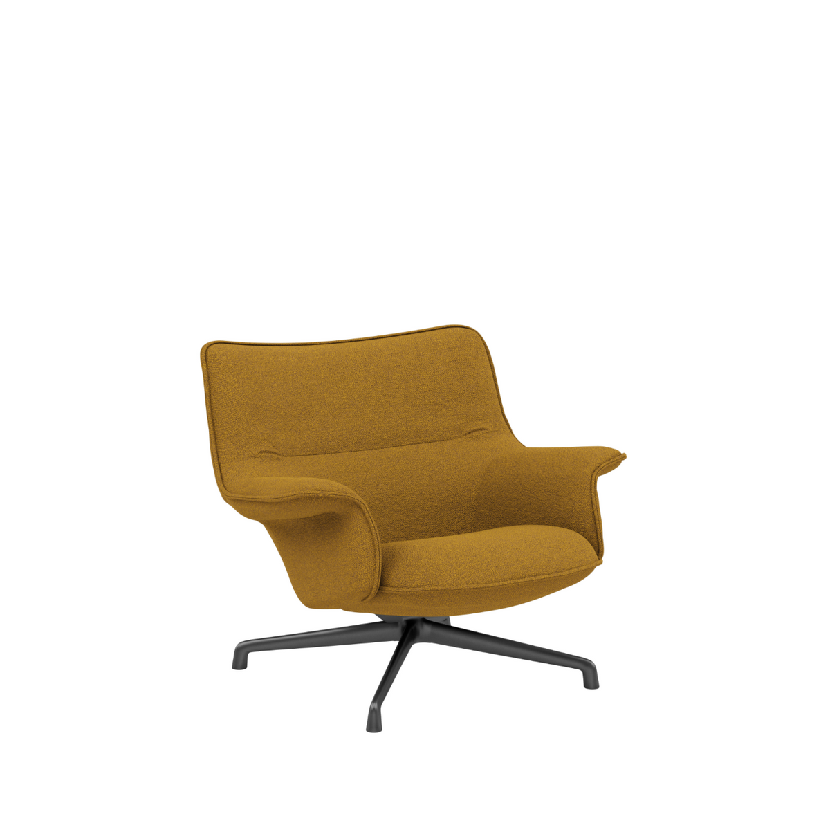 Muuto - Doze Lounge Chair Low Back - Swivel Base