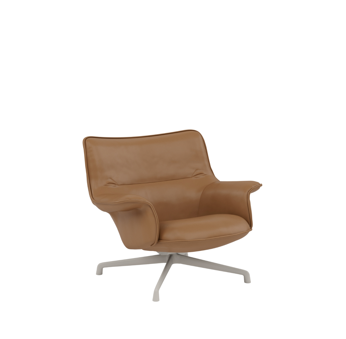 Muuto - Doze Lounge Chair Low Back - Swivel Base