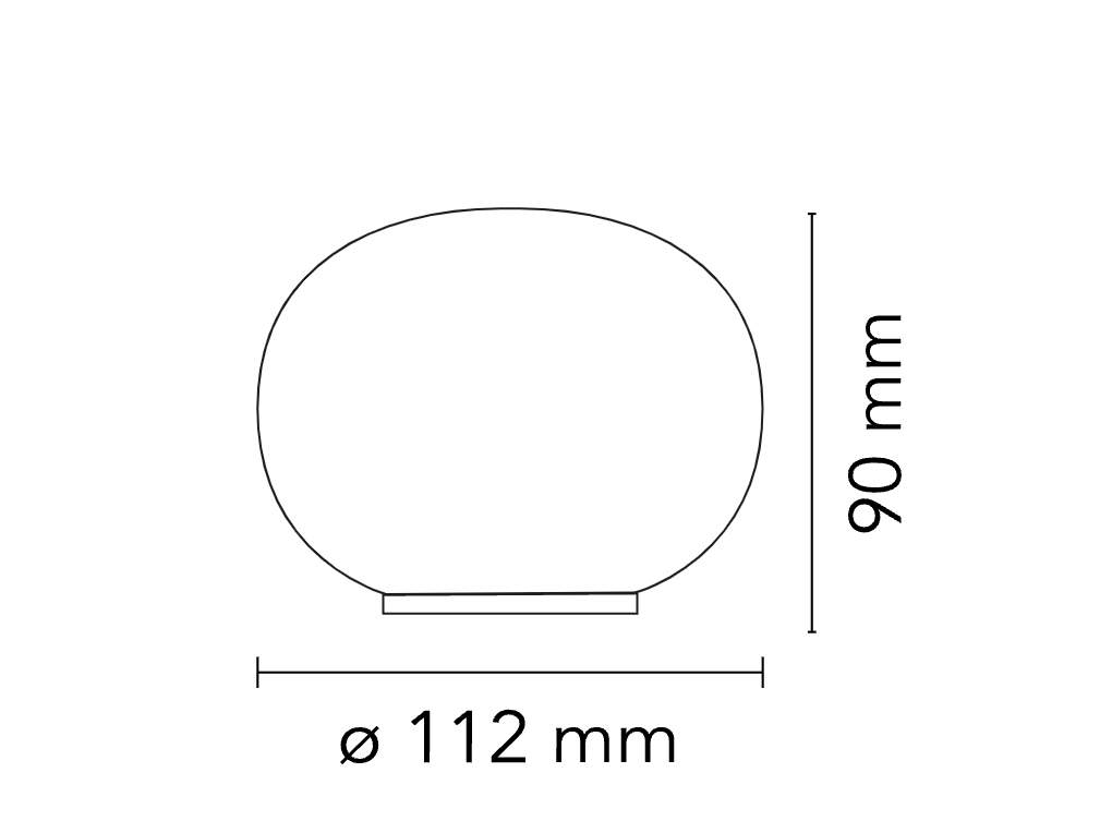 FLOS - Mini Glo-Ball Table Lamp