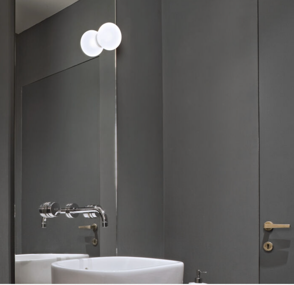 FLOS - Mini Glo-Ball Ceiling/Wall Mirror